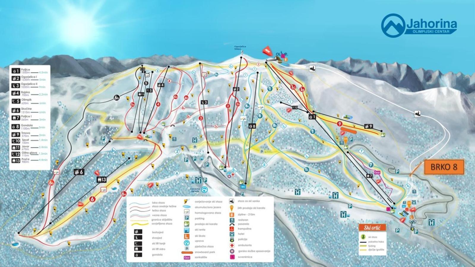 Brko 8 - Lazy Skiing Retreat Jahorina Eksteriør billede